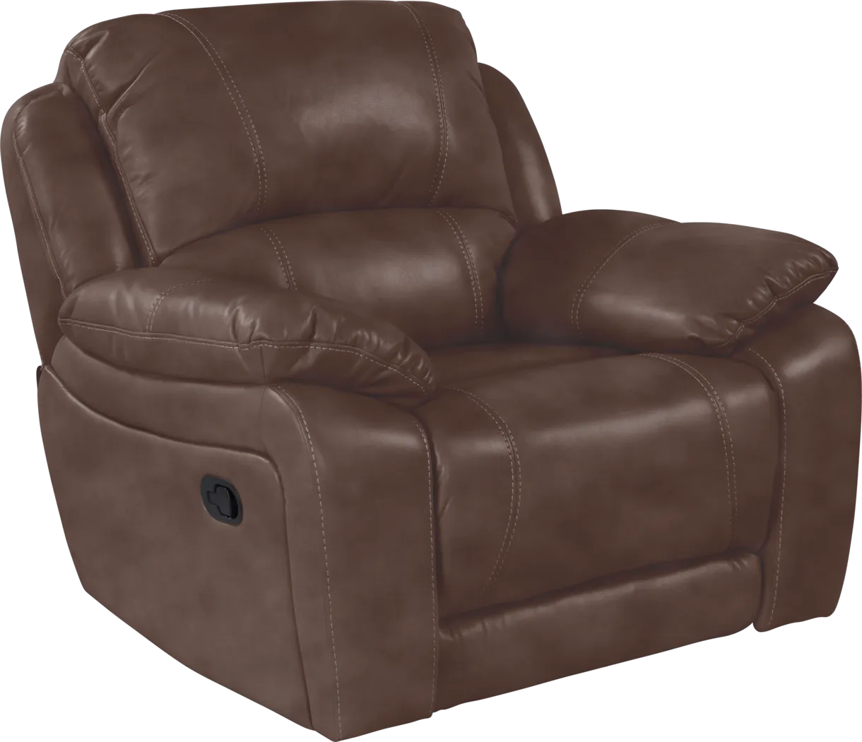 Cindy Crawford Home Breckenridge Hills Mahogany Glider Recliner - Thumbnail - Image 1