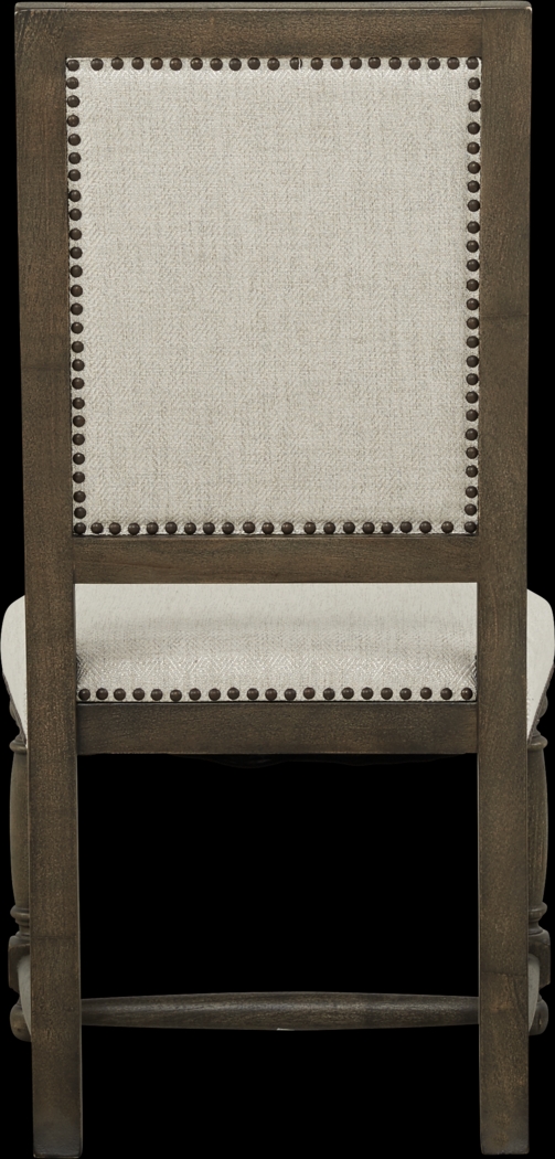 Cindy Crawford Home Calle Vista Brown Side Chair - Thumbnail - Image 2