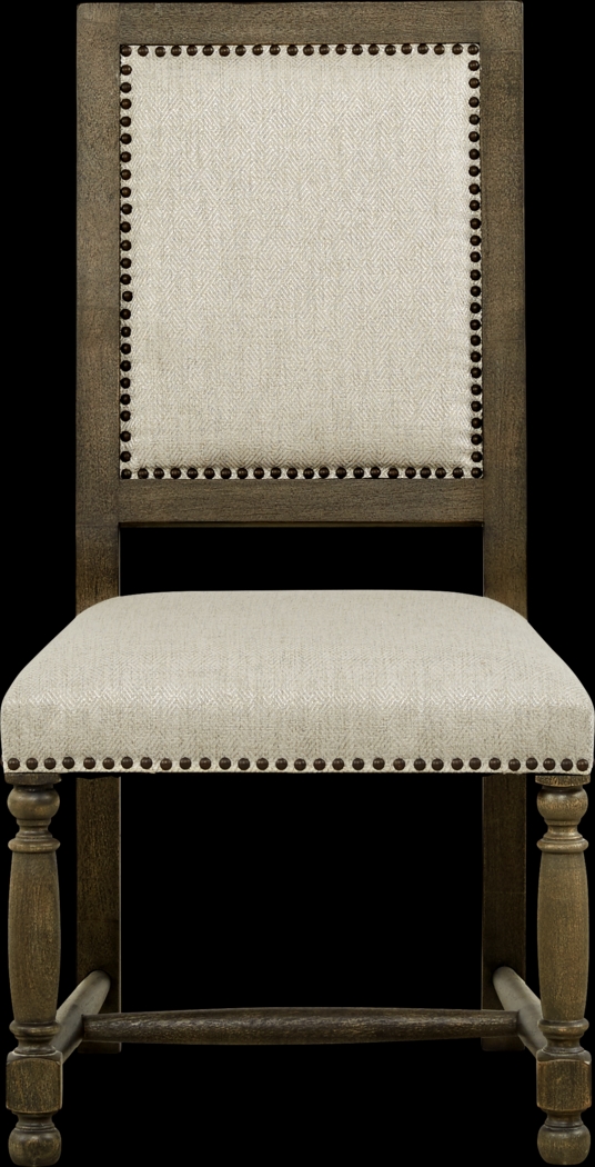 Cindy Crawford Home Calle Vista Brown Side Chair - Thumbnail - Image 3