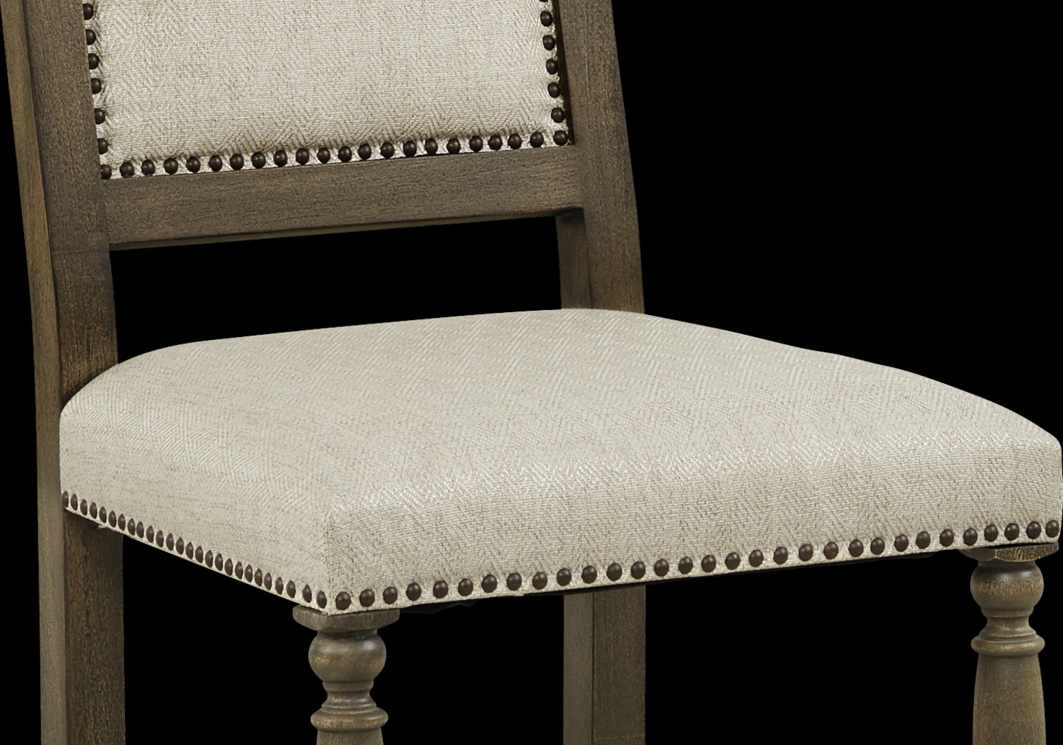 Cindy Crawford Home Calle Vista Brown Side Chair - Thumbnail - Image 4