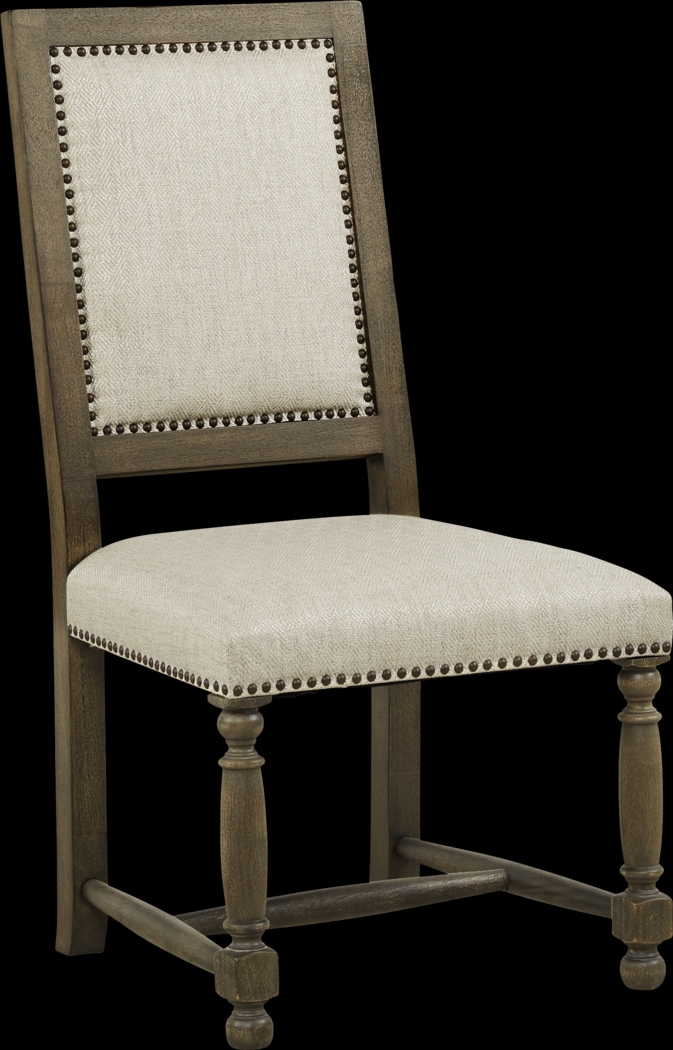 Cindy Crawford Home Calle Vista Brown Side Chair - Thumbnail - Image 1
