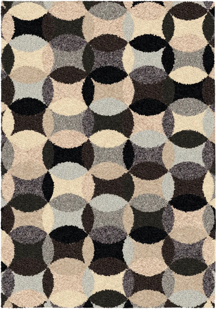 Cindy Crawford Home Calliope 7'10 x 10'10 Slate Rug - Thumbnail - Image 1