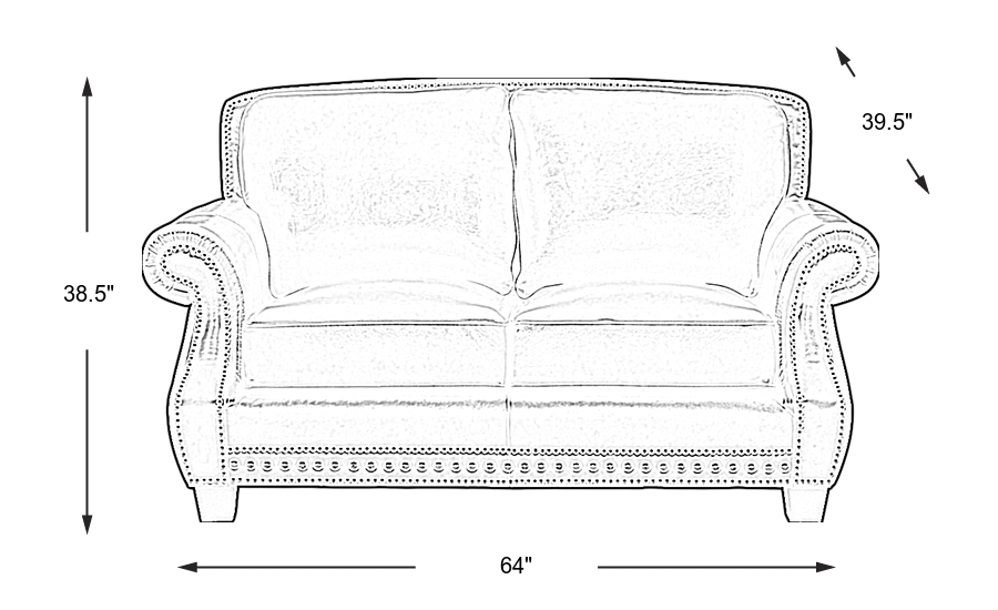 Dimension Image. Please refer to the Dimension Tab on this page for dimension details.