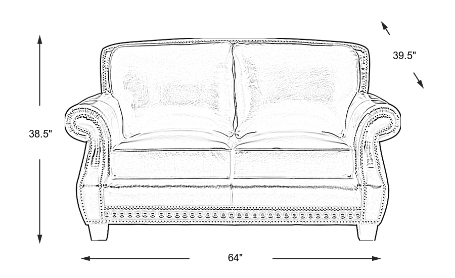 Dimension Image. Please refer to the Dimension Tab on this page for dimension details.