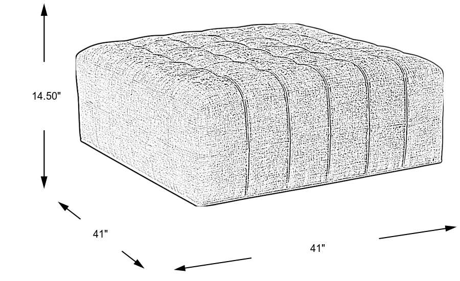 Dimension Image. Please refer to the Dimension Tab on this page for dimension details.