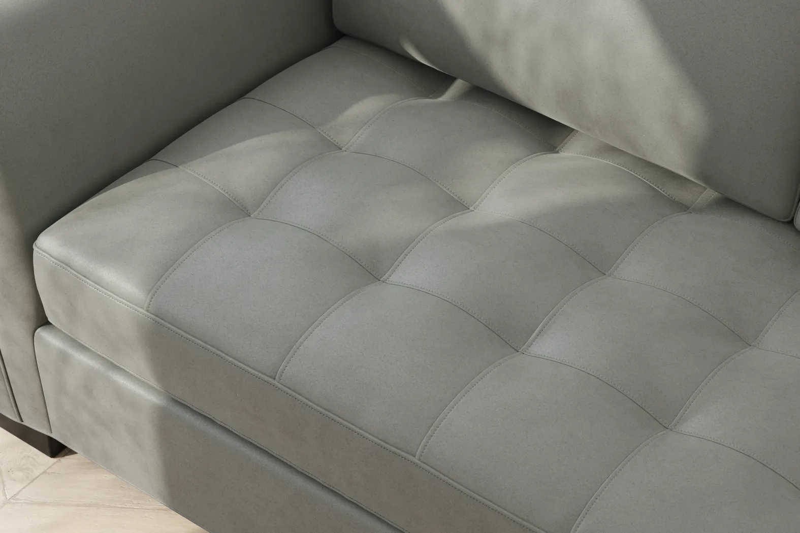 Calvin Heights Steel Microfiber 2 Pc Sectional - Image 5