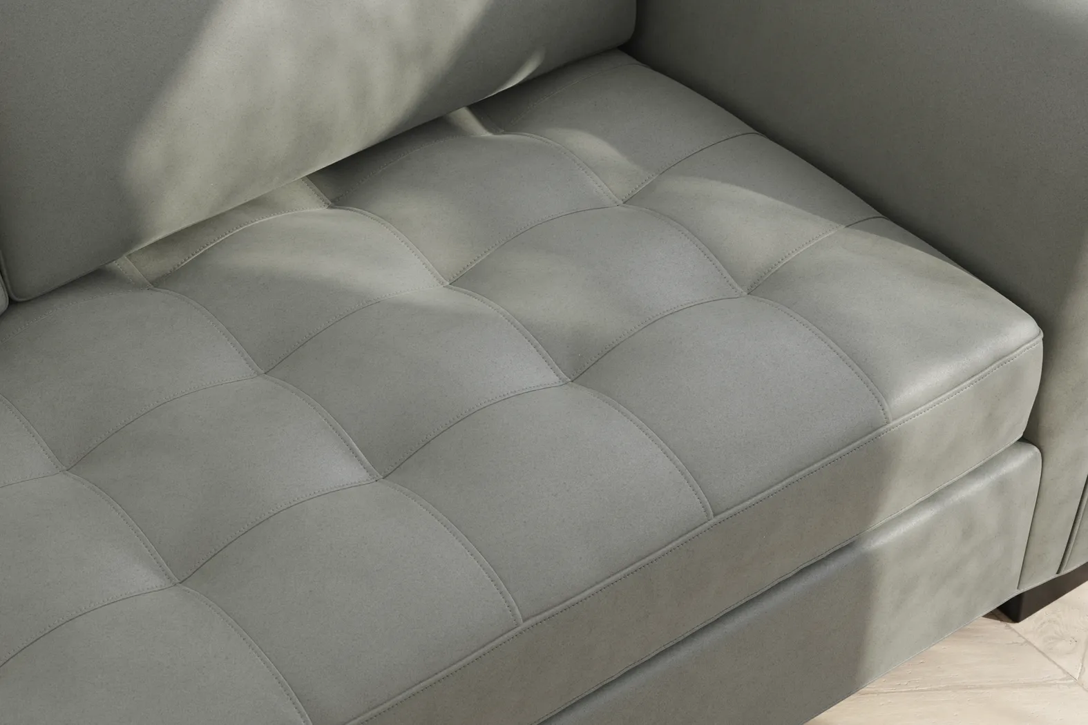 Calvin Heights Steel Microfiber 2 Pc XL Sectional - Image 6