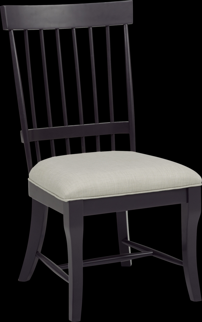 Cindy Crawford Home Cape Cottage White 5 Pc Dining Set with Black Chairs - Thumbnail - Image 5