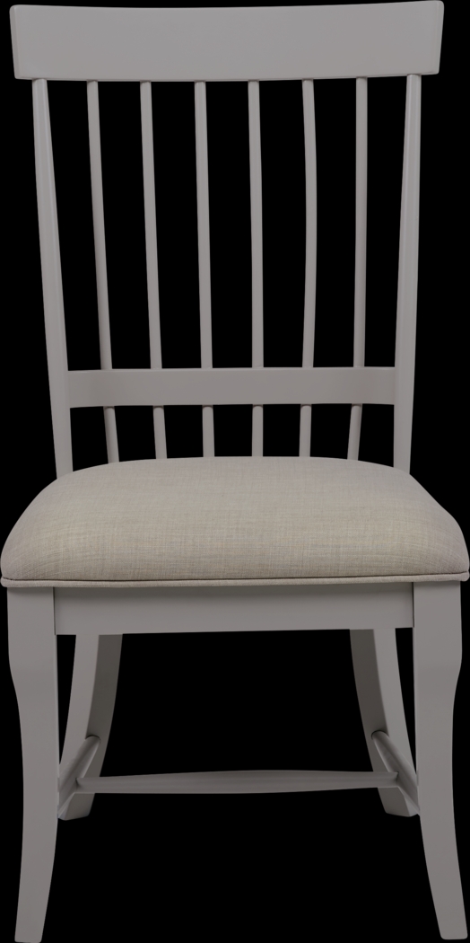 Cindy Crawford Home Cape Cottage White 5 Pc Dining Set with Gray Chairs - Thumbnail - Image 6