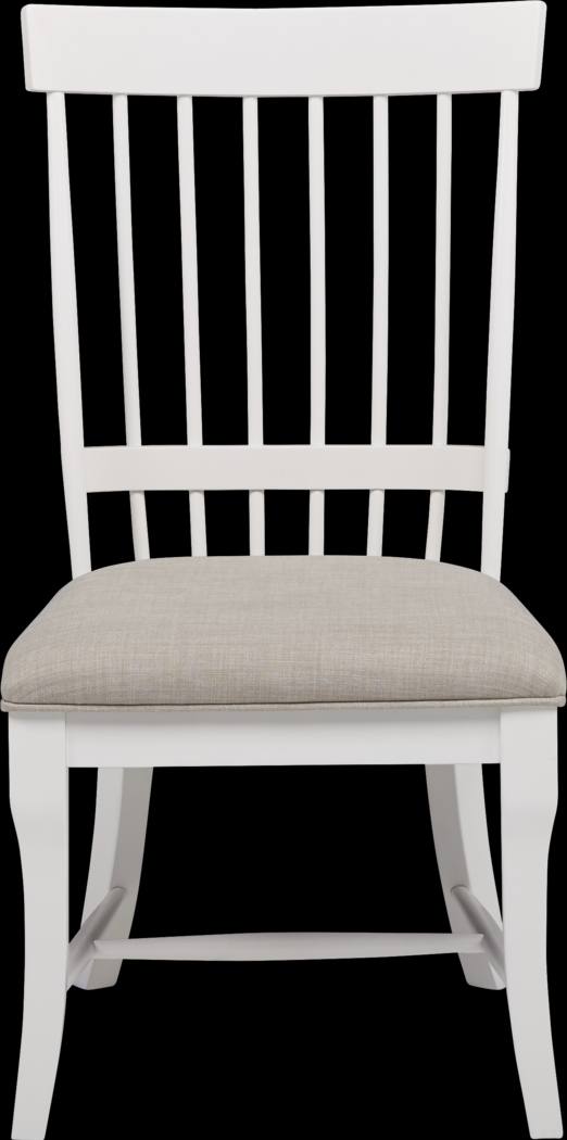 Cindy Crawford Home Cape Cottage White 5 Pc Dining Set with White Chairs - Thumbnail - Image 6