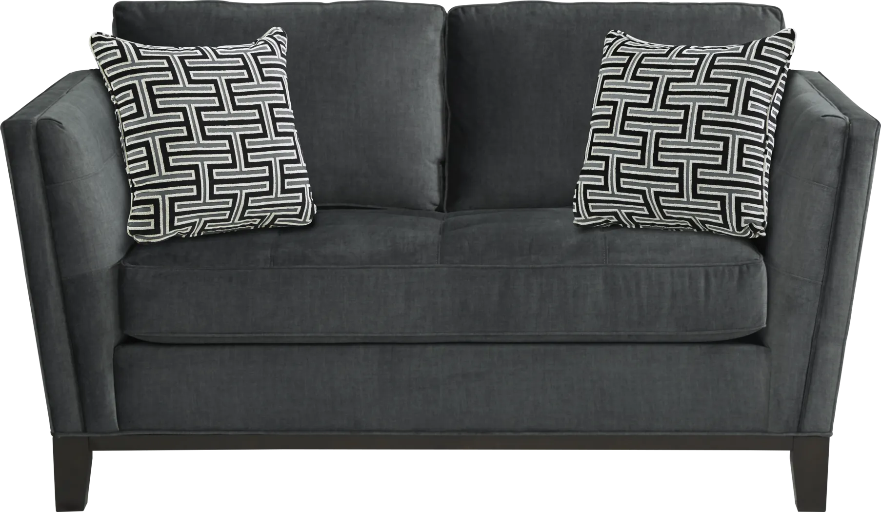 Cindy Crawford Home Central Boulevard Gray Plush 7 Pc Living Room - Thumbnail - Image 6