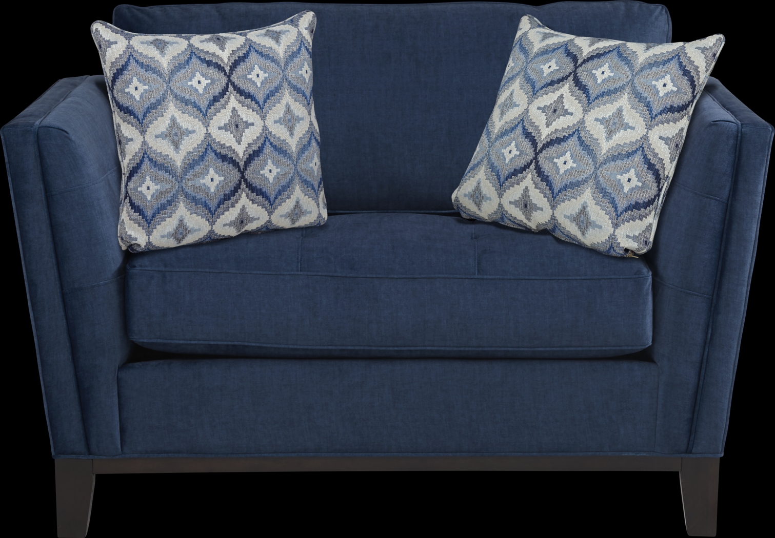 Cindy Crawford Home Central Boulevard Ink Plush 8 Pc Living Room - Thumbnail - Image 8