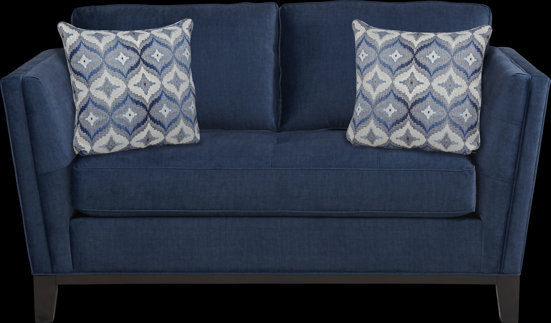 Cindy Crawford Home Central Boulevard Ink Plush 8 Pc Living Room - Thumbnail - Image 5