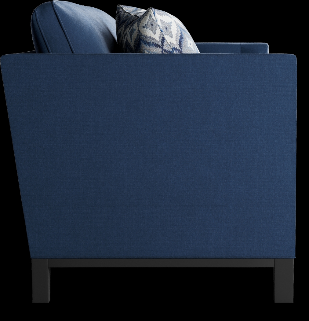 Cindy Crawford Home Central Boulevard Ink Plush 8 Pc Living Room - Thumbnail - Image 4