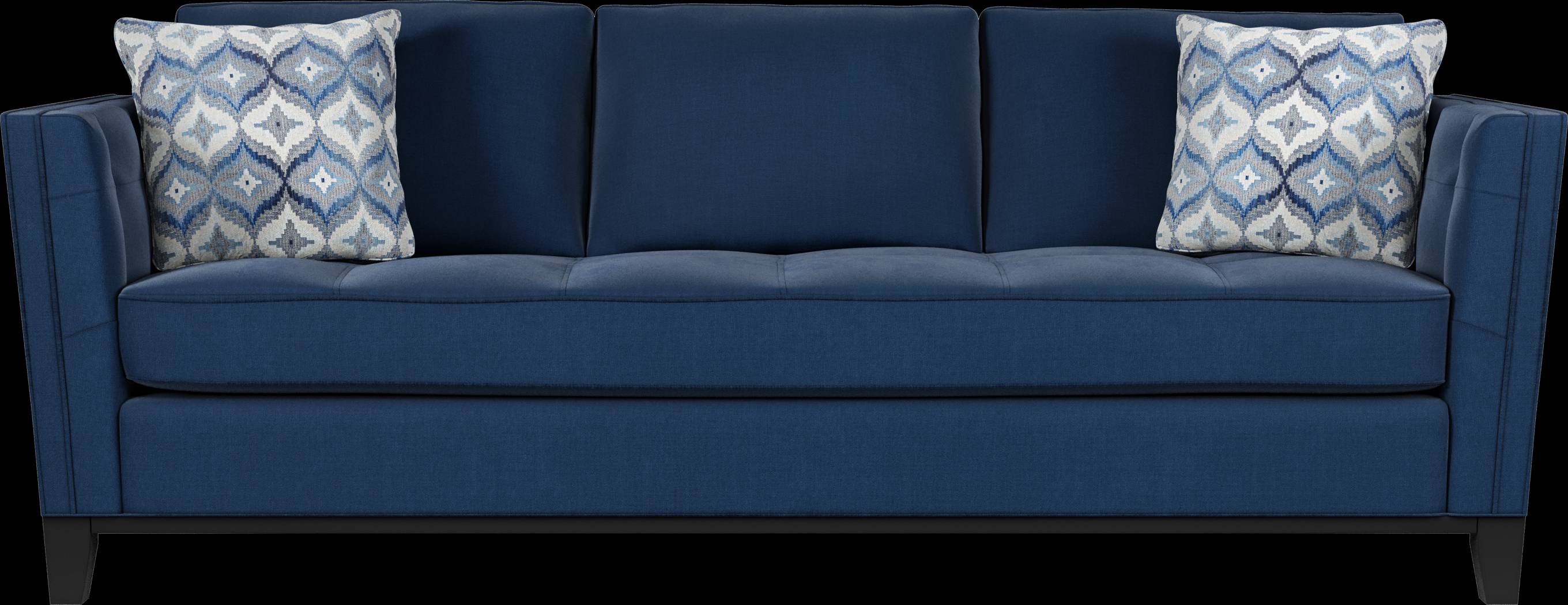 Cindy Crawford Home Central Boulevard Ink Plush 8 Pc Living Room - Thumbnail - Image 2