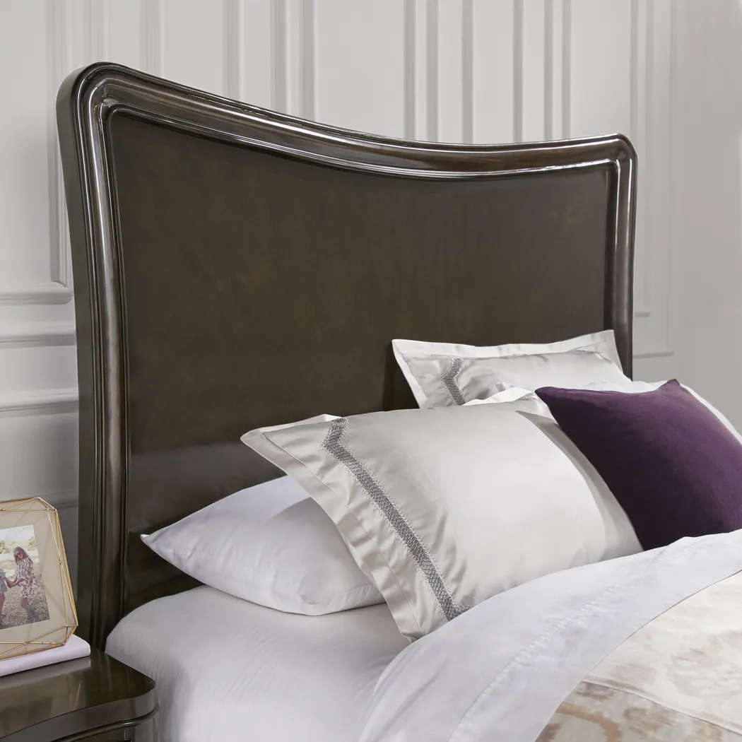 Cindy Crawford Home Chateau Brown 7 Pc King Panel Bedroom - Thumbnail - Image 3