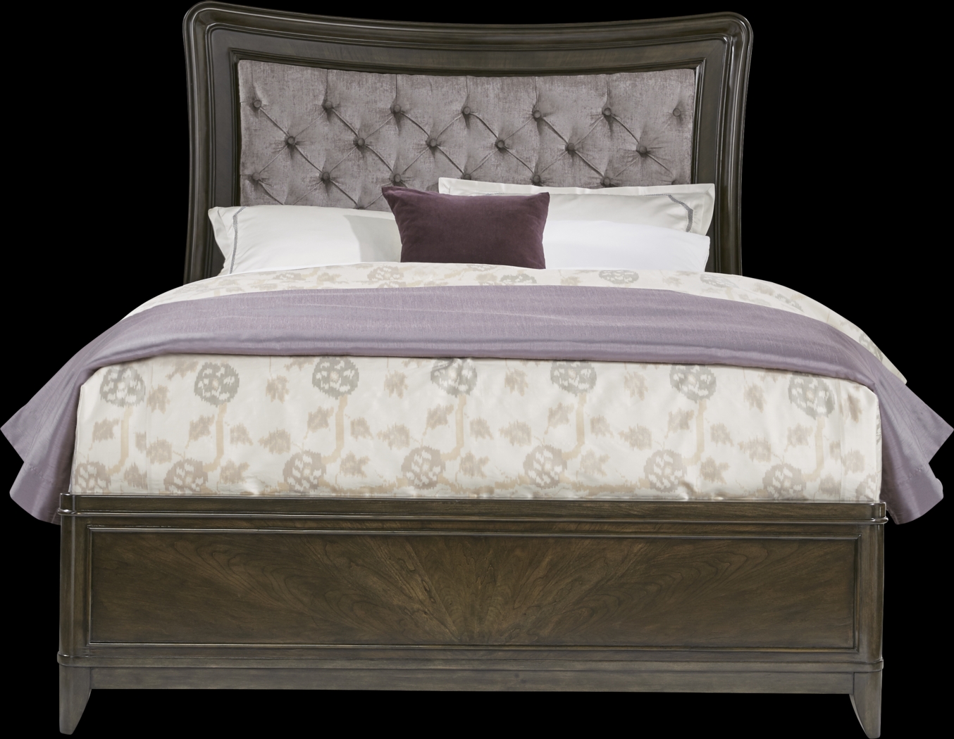 Cindy Crawford Home Chateau Brown 7 Pc King Upholstered Bedroom - Thumbnail - Image 2