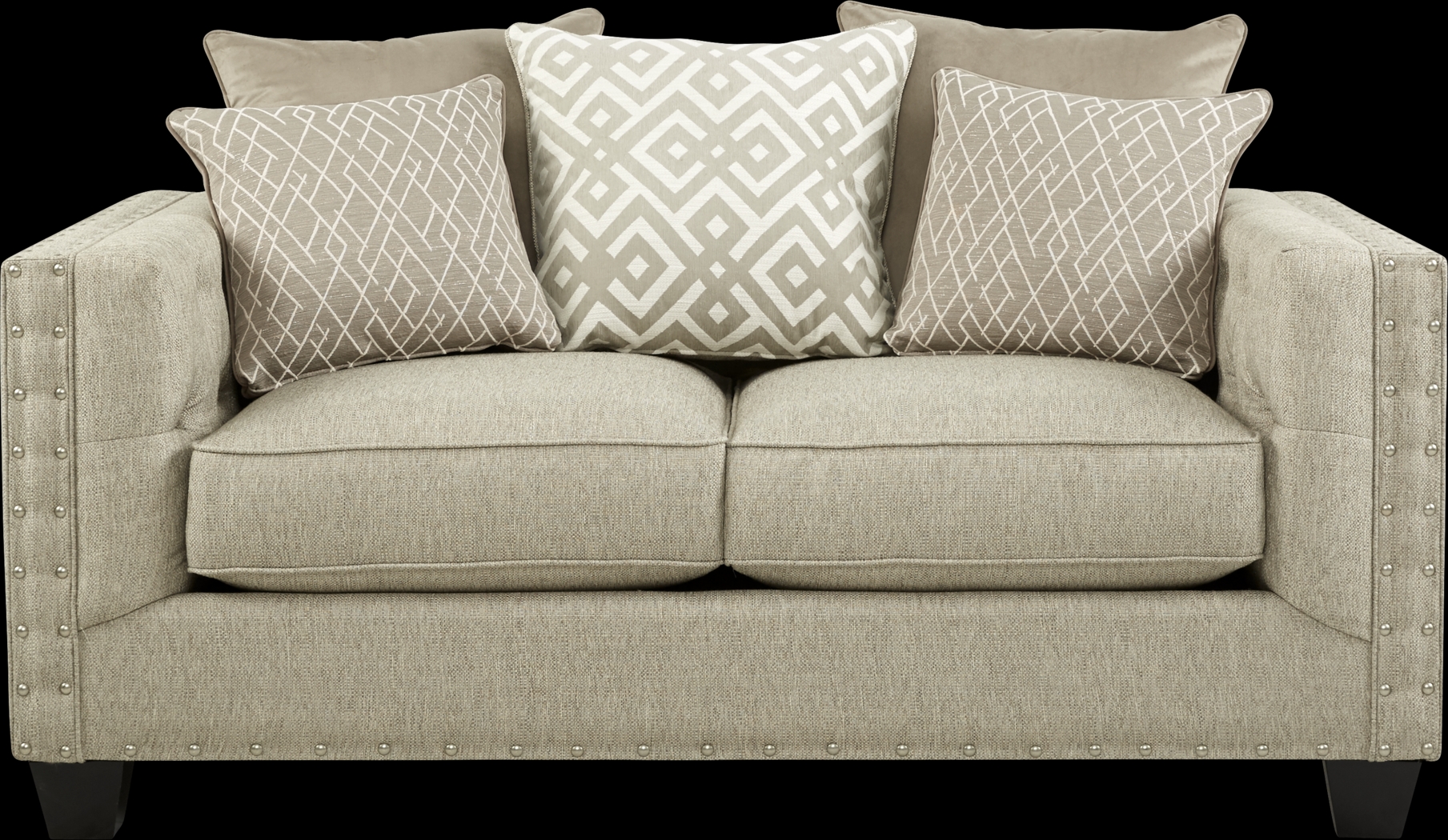 Cindy Crawford Home Chelsea Hills Beige 7 Pc Living Room - Thumbnail - Image 5