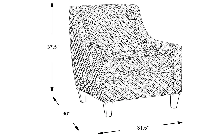 Dimension Image. Please refer to the Dimension Tab on this page for dimension details.