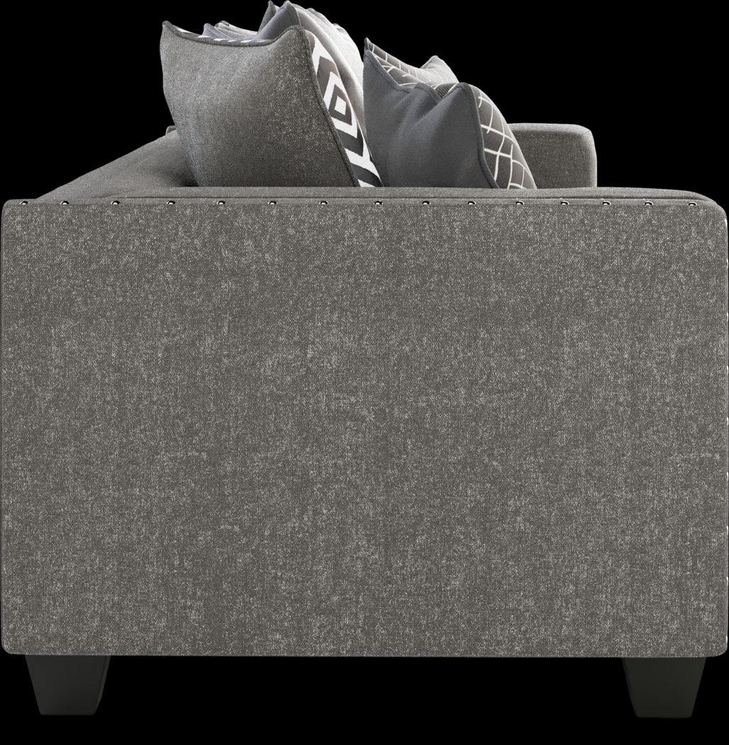 Cindy Crawford Home Chelsea Hills Gray 8 Pc Living Room - Thumbnail - Image 4