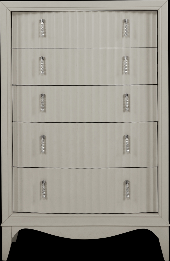 Cindy Crawford Home Clarendon Heights Gray Chest - Thumbnail - Image 1