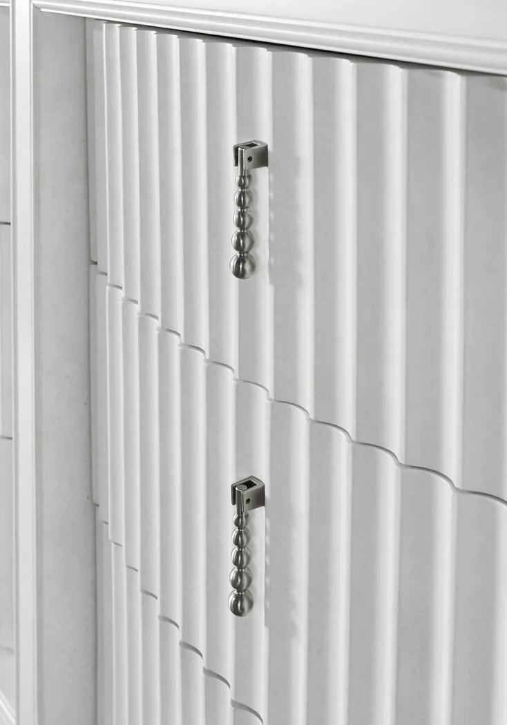 Cindy Crawford Home Clarendon Heights White Dresser - Thumbnail - Image 2