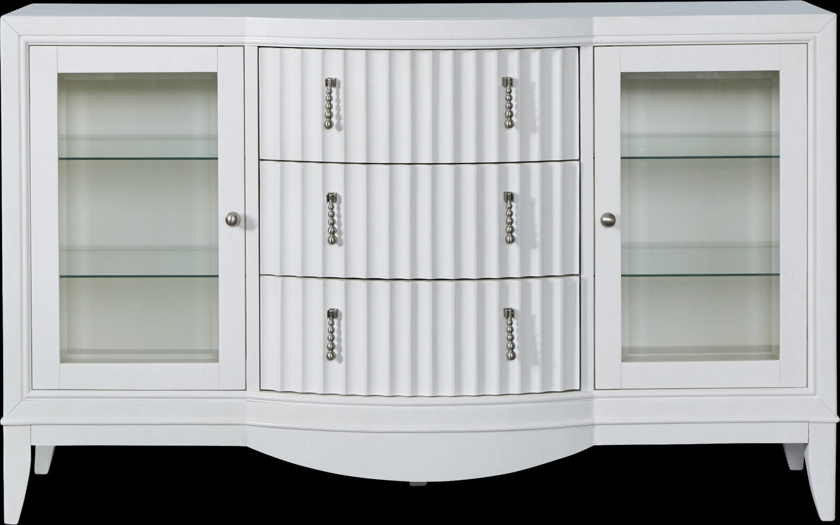 Cindy Crawford Home Clarendon Heights White Server - Thumbnail - Image 2