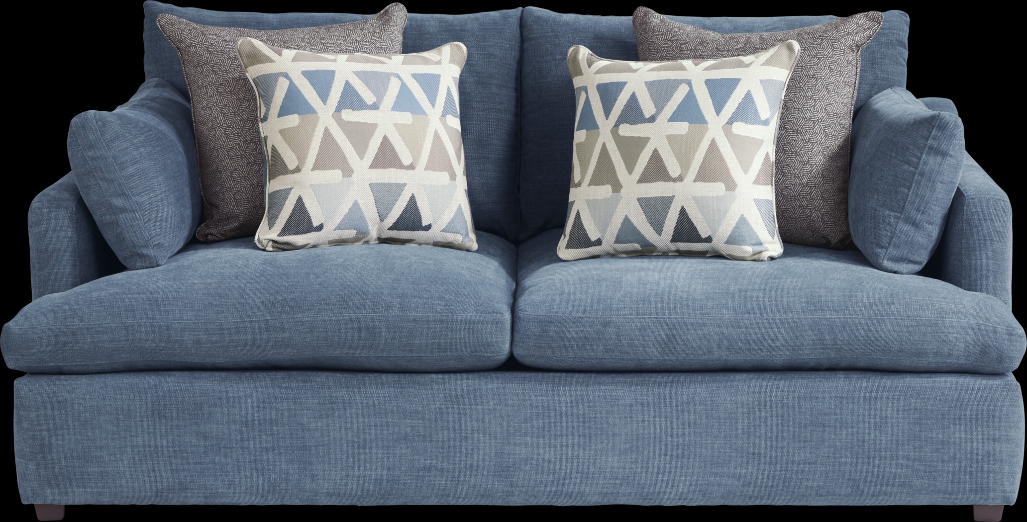 Cindy Crawford Home Emerson Park Denim 8 Pc Living Room - Thumbnail - Image 5