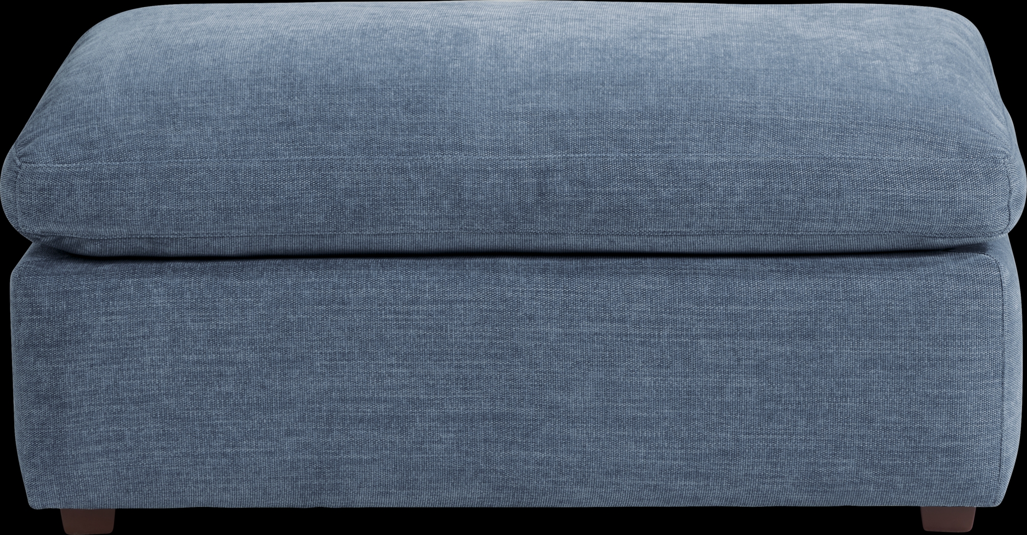 Emerson Park Denim Ottoman - Thumbnail - Image 2