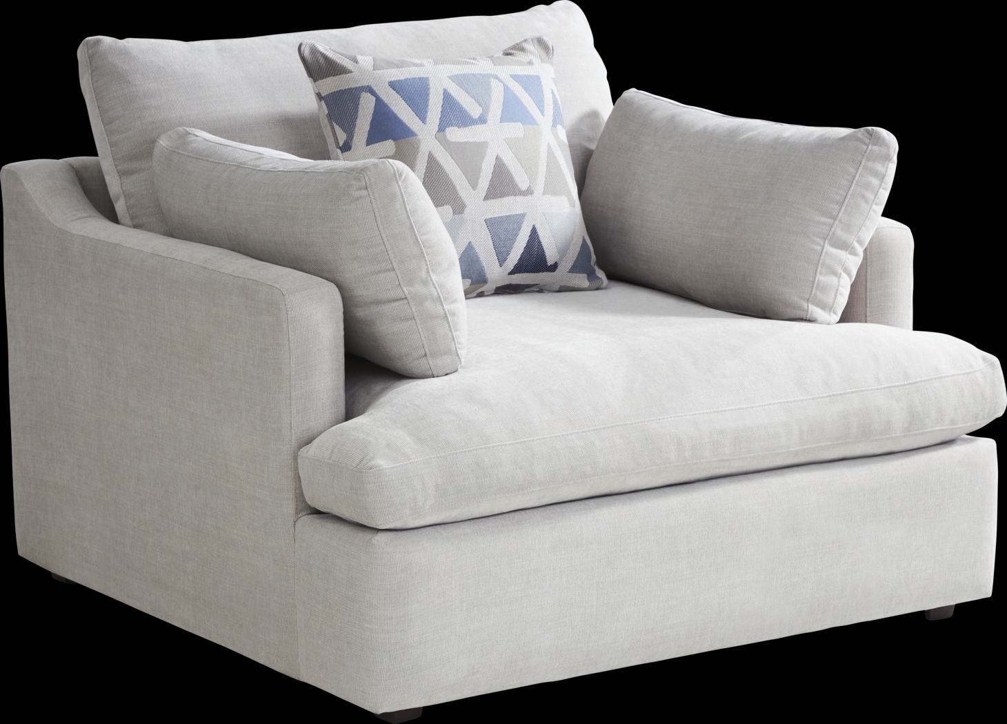 Cindy Crawford Home Emerson Park Silver 8 Pc Living Room - Thumbnail - Image 5