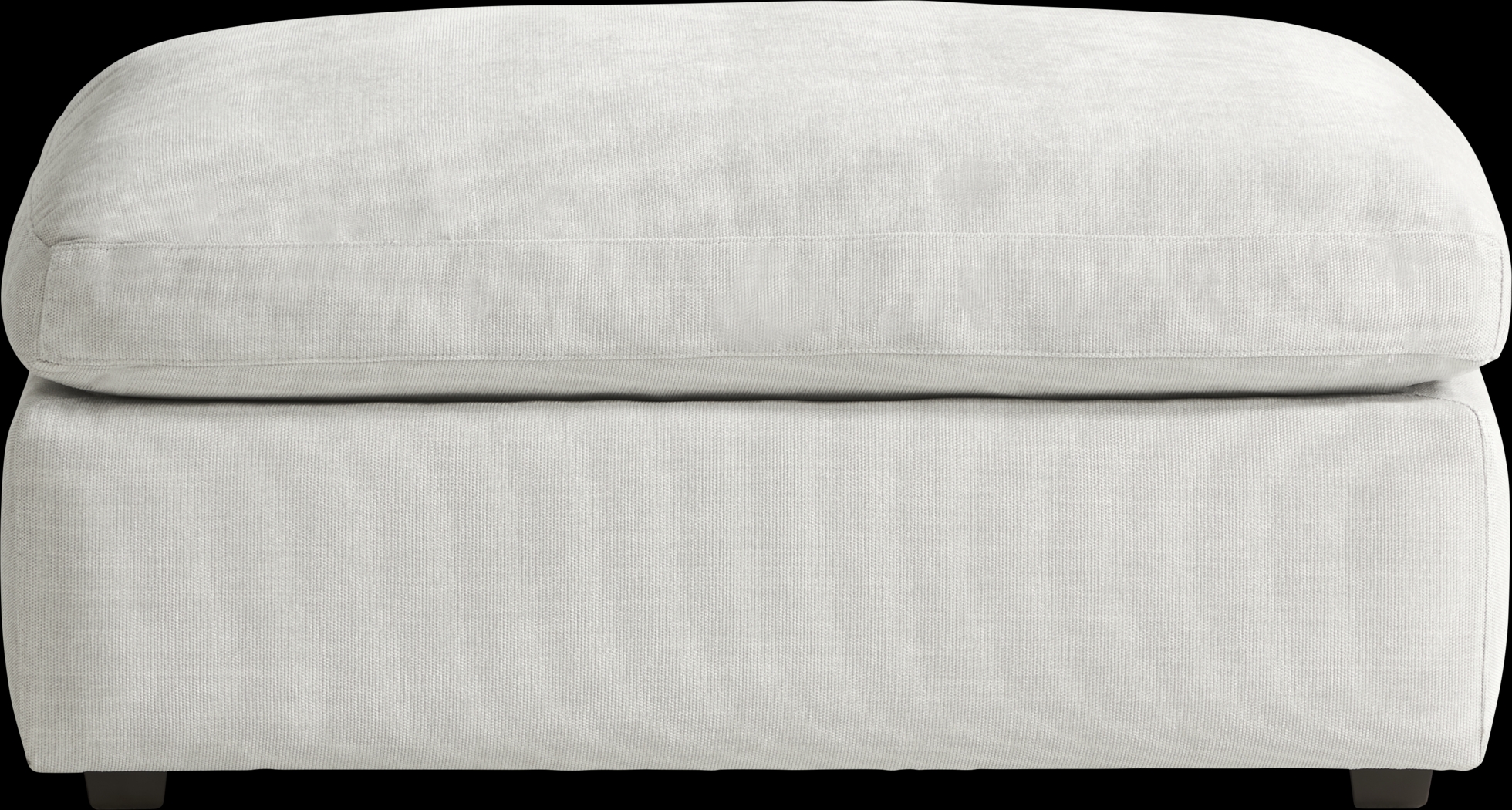 Emerson Park Silver Ottoman - Thumbnail - Image 2