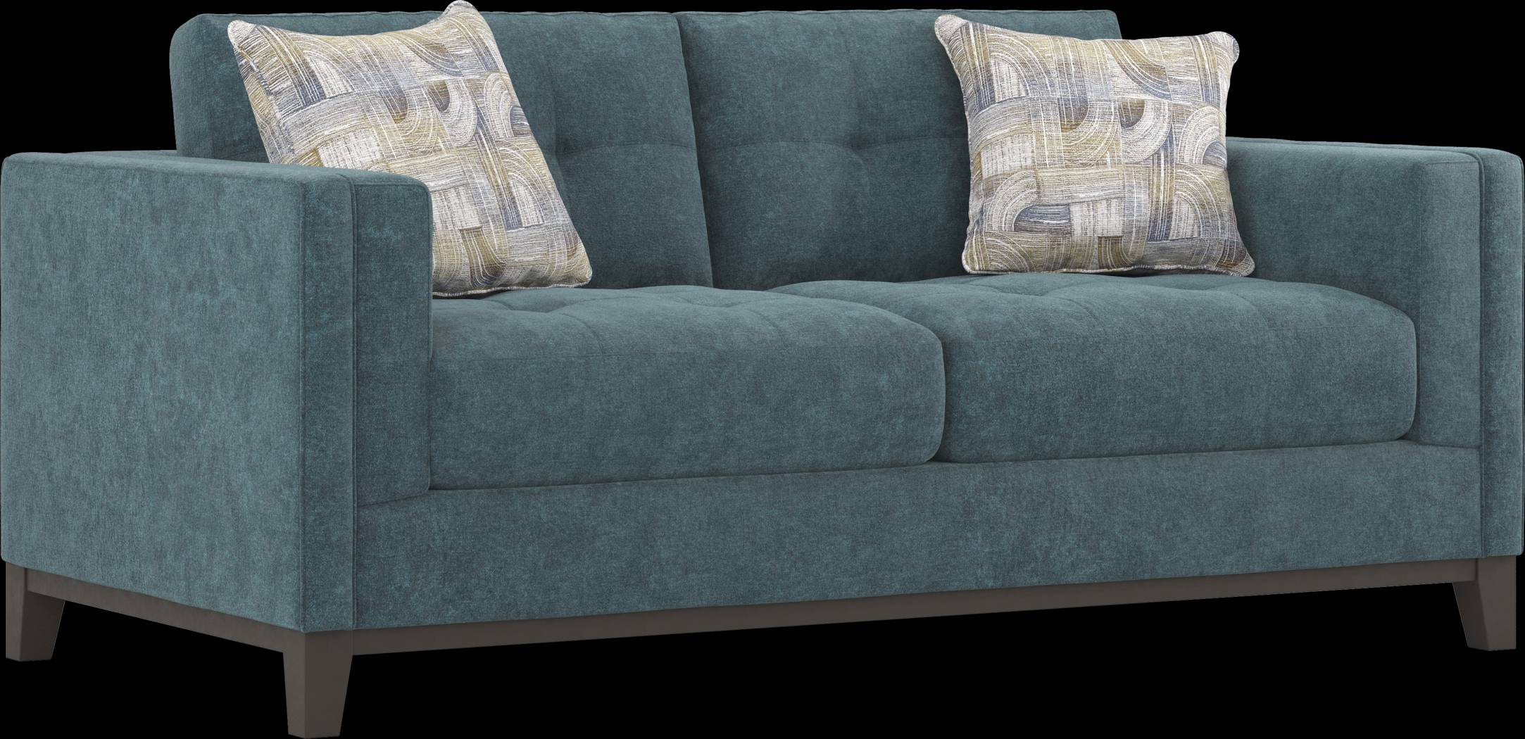 Cindy Crawford Home Everleigh Place Lagoon 7 Pc Living Room with Sleeper Sofa - Thumbnail - Image 10