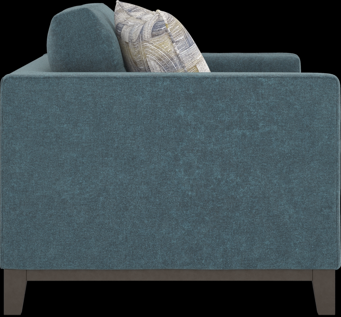 Cindy Crawford Home Everleigh Place Lagoon 7 Pc Living Room with Sleeper Sofa - Thumbnail - Image 11