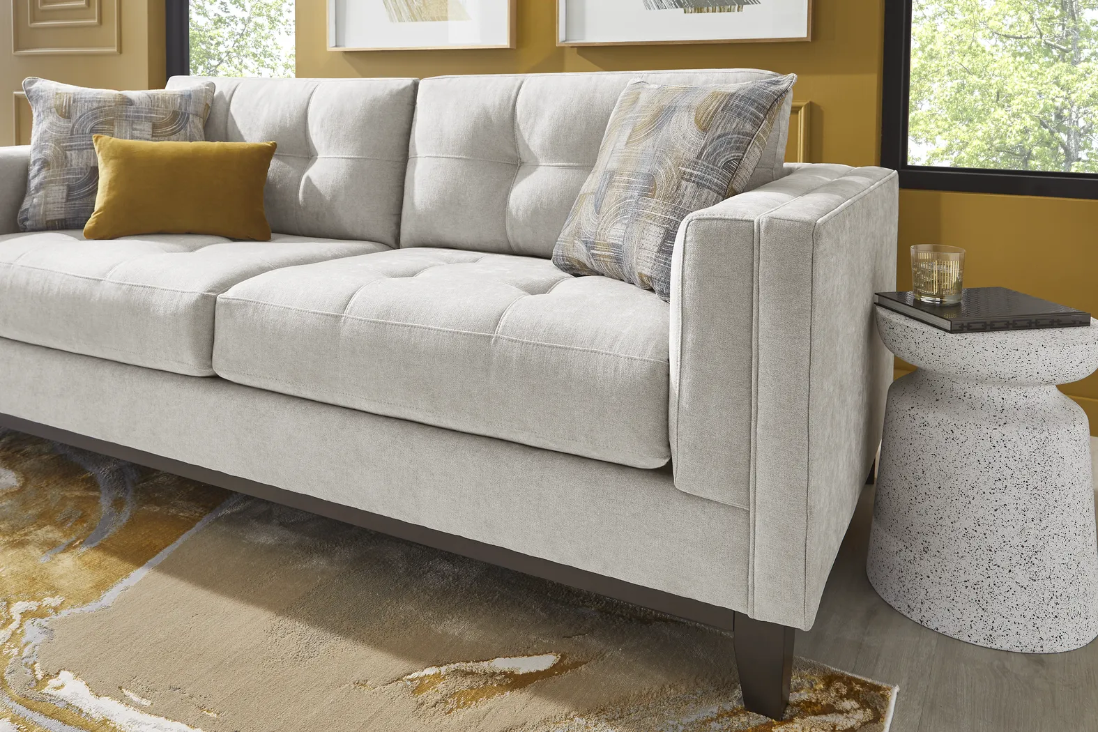Everleigh Place Oyster Sleeper Sofa - Thumbnail - Image 4