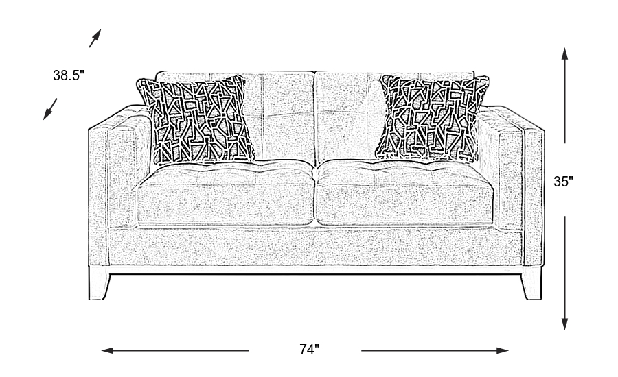 Dimension Image. Please refer to the Dimension Tab on this page for dimension details.