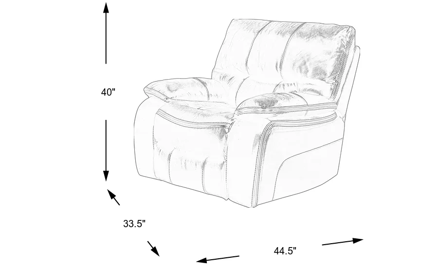 Dimension Image. Please refer to the Dimension Tab on this page for dimension details.
