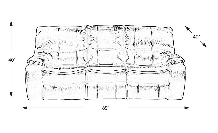 Dimension Image. Please refer to the Dimension Tab on this page for dimension details.