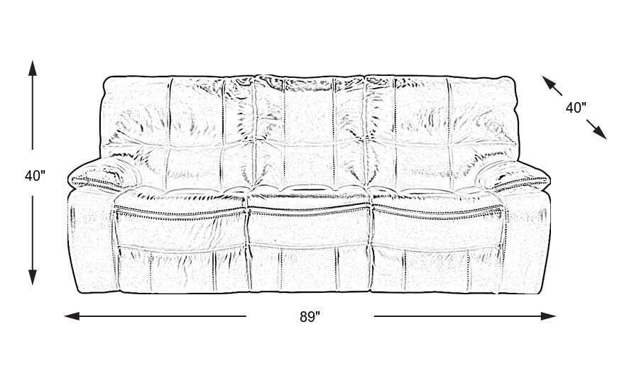 Dimension Image. Please refer to the Dimension Tab on this page for dimension details.
