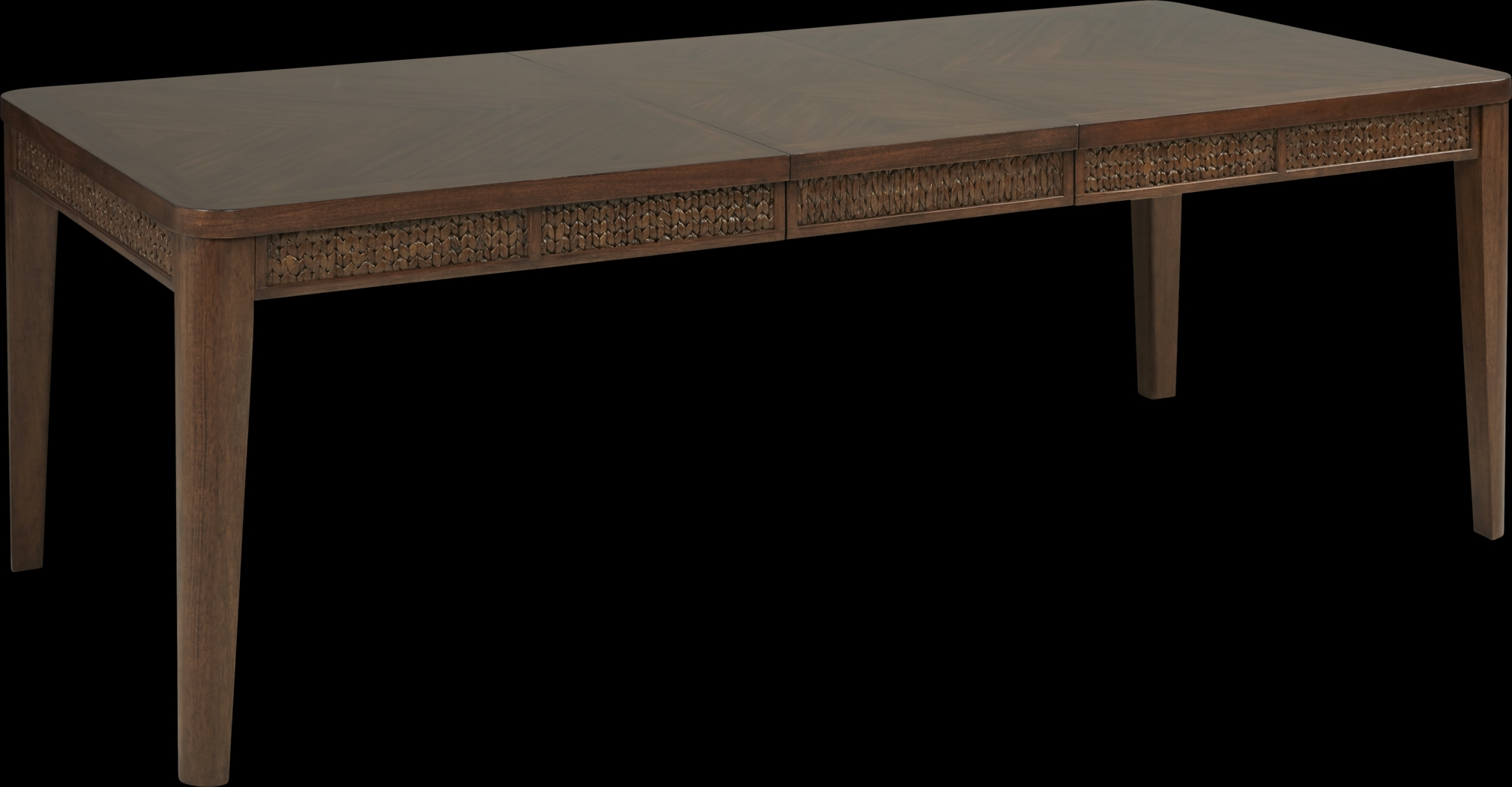 Cindy Crawford Home Golden Isles Brown Rectangle Dining Table - Thumbnail - Image 3