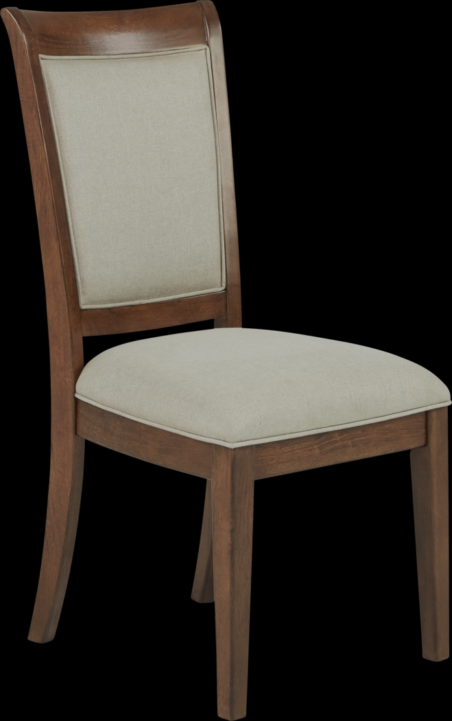 Cindy Crawford Home Golden Isles Brown Side Chair - Thumbnail - Image 1