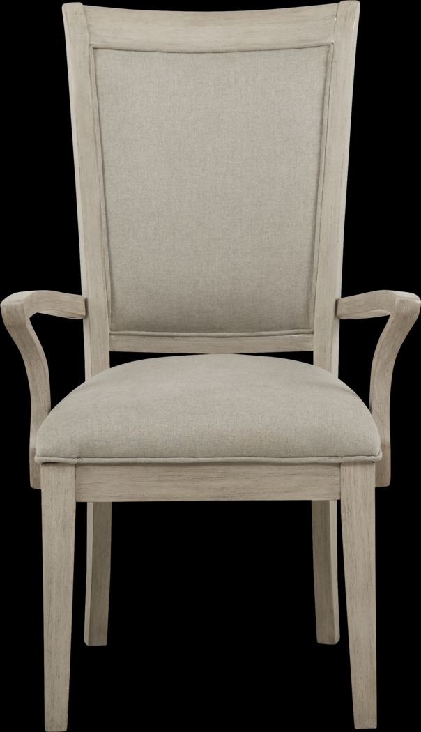 Cindy Crawford Home Golden Isles Gray Arm Chair - Thumbnail - Image 3