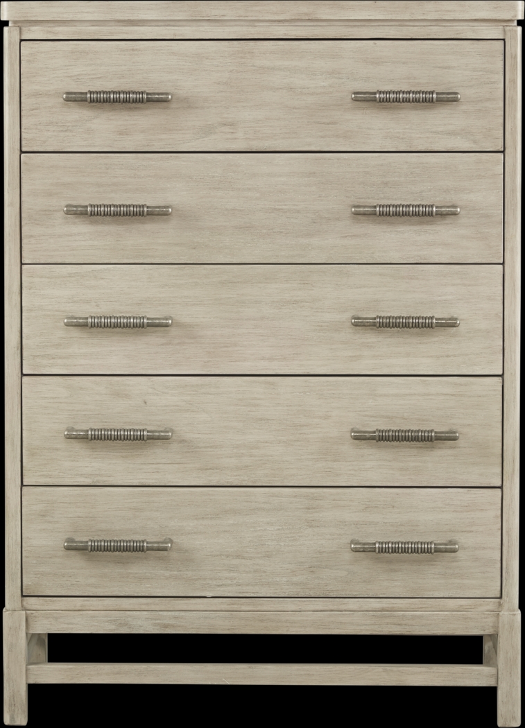 Cindy Crawford Home Golden Isles Gray 8 Pc King Panel Bedroom - Thumbnail - Image 7