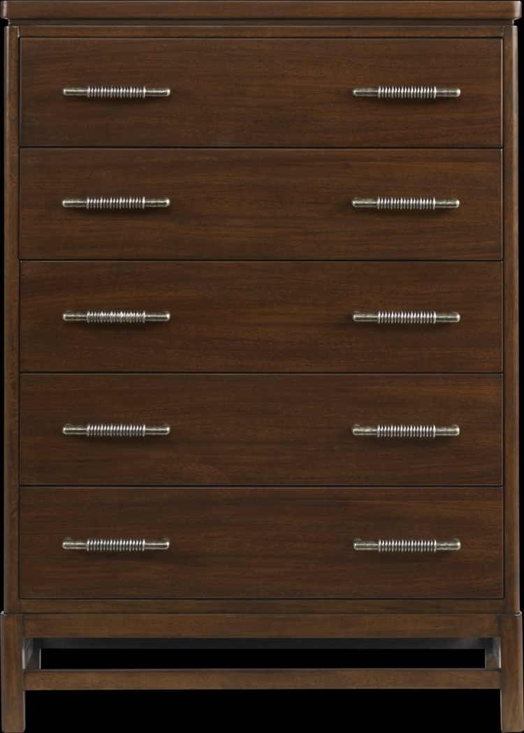 Cindy Crawford Home Golden Isles Tobacco Chest - Thumbnail - Image 1