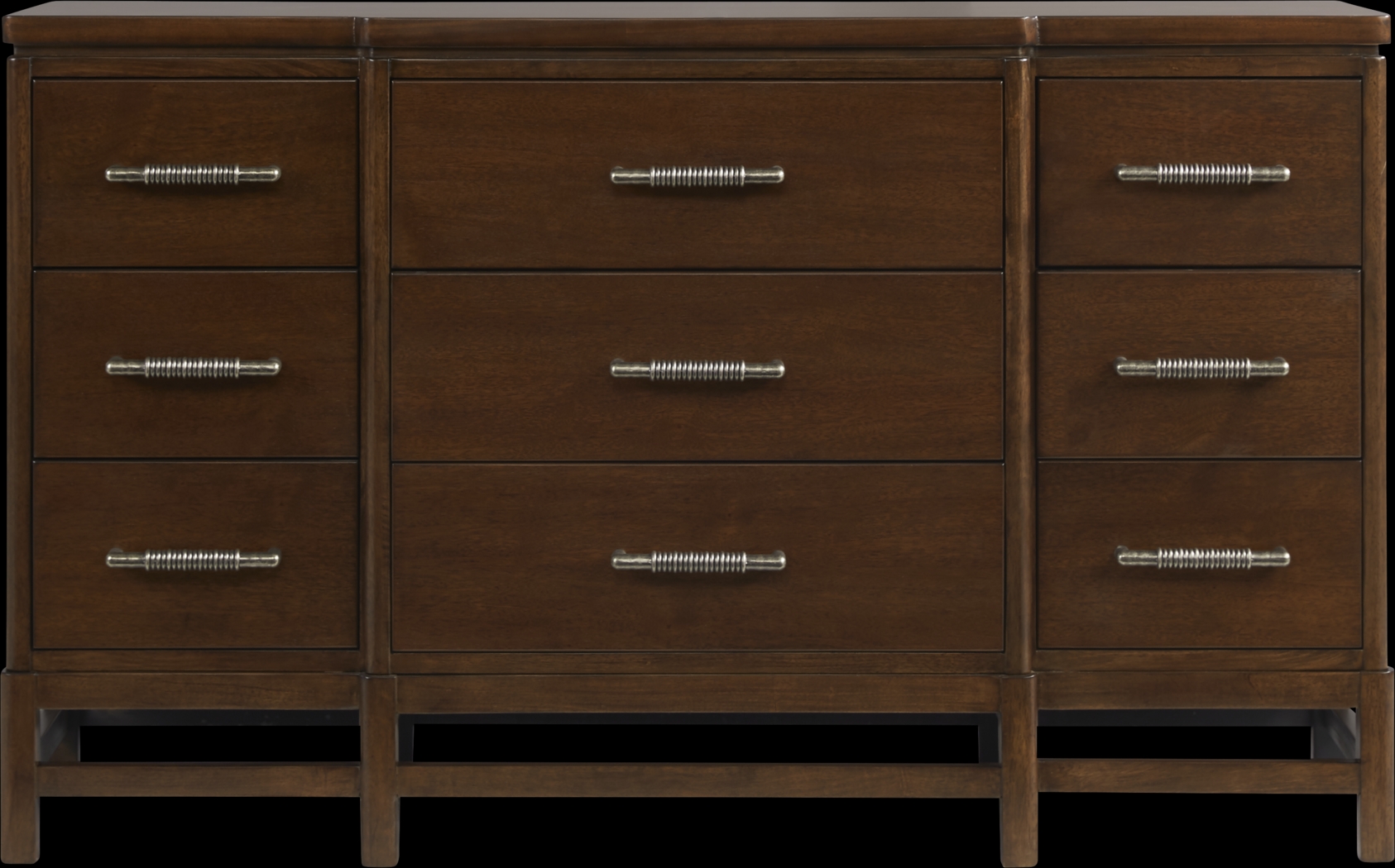 Cindy Crawford Home Golden Isles Tobacco Dresser - Thumbnail - Image 1