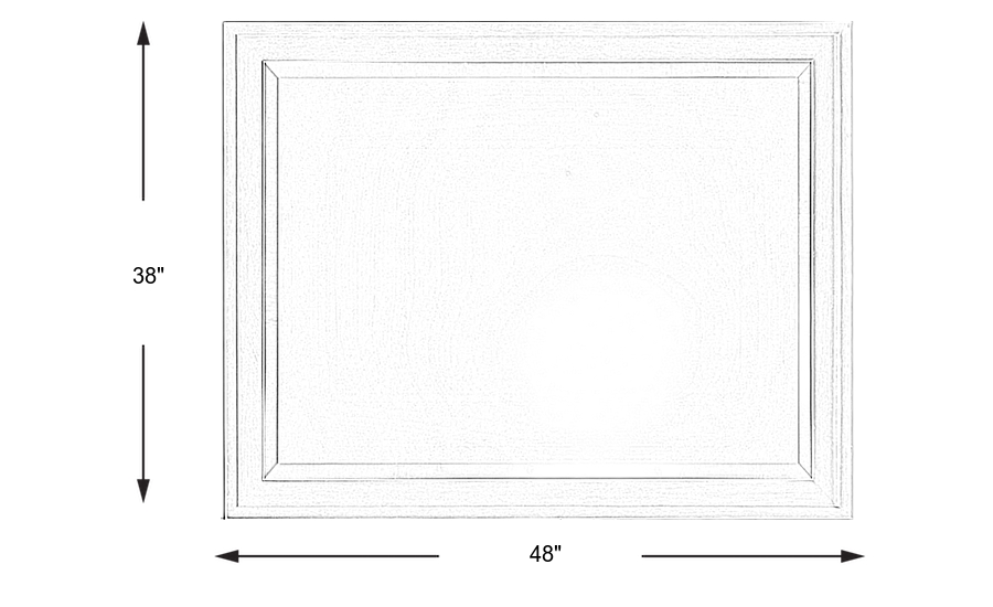 Dimension Image. Please refer to the Dimension Tab on this page for dimension details.