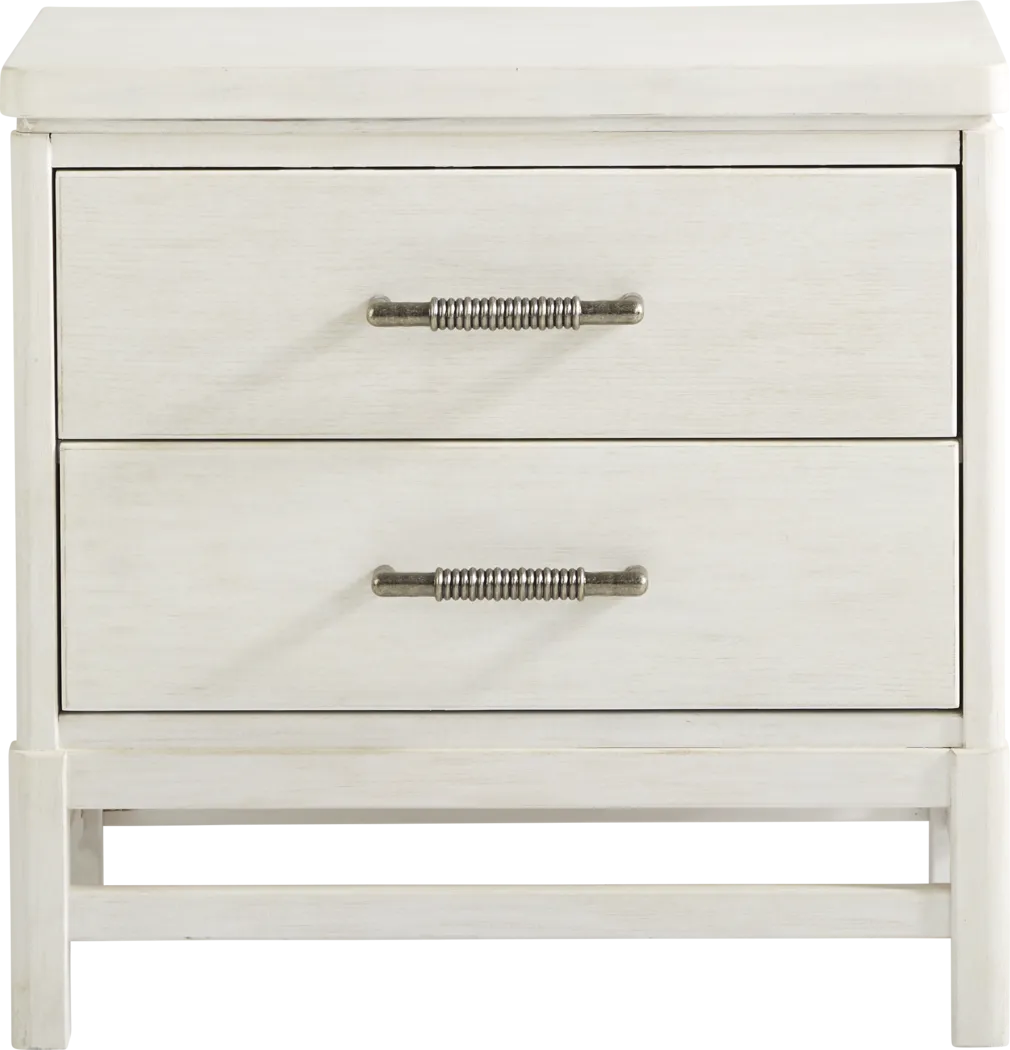 Golden Isles White Nightstand - Thumbnail - Image 1