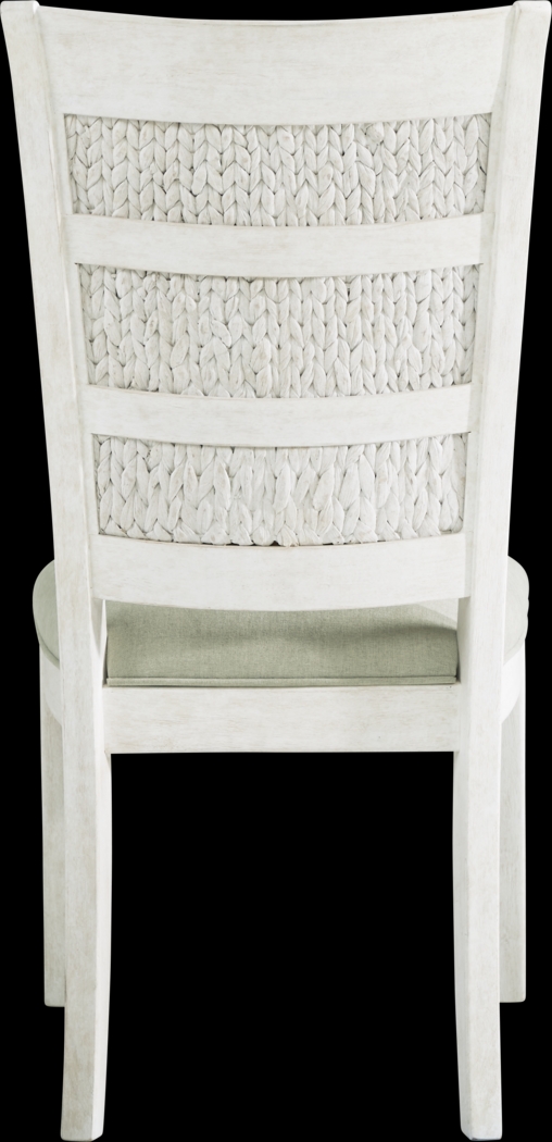 Cindy Crawford Home Golden Isles White Side Chair - Thumbnail - Image 3