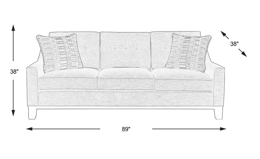 Dimension Image. Please refer to the Dimension Tab on this page for dimension details.