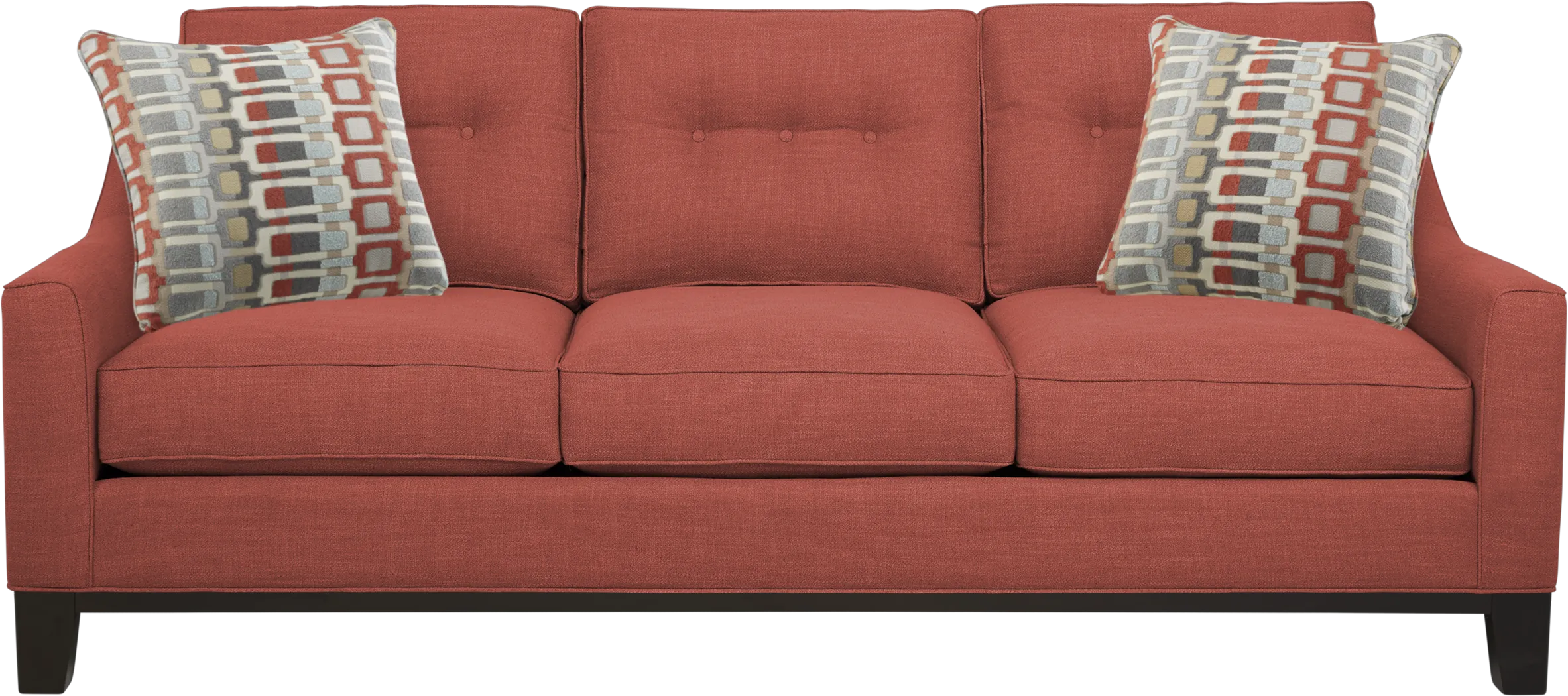 Cindy Crawford Home Gramercy Park Paprika Sleeper - Thumbnail - Image 1