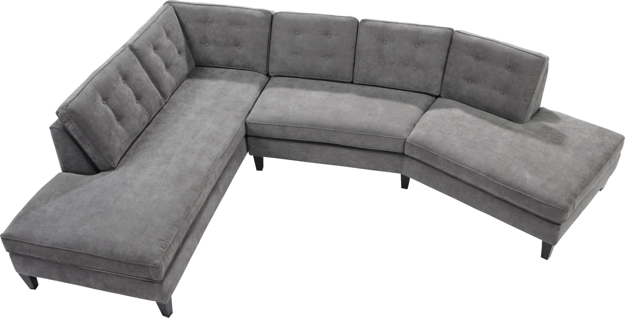 Cindy Crawford Home Gramercy Place 2 Pc Sectional - Thumbnail - Image 1